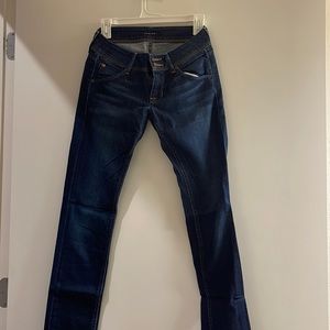 Dark denim Hudson jeans